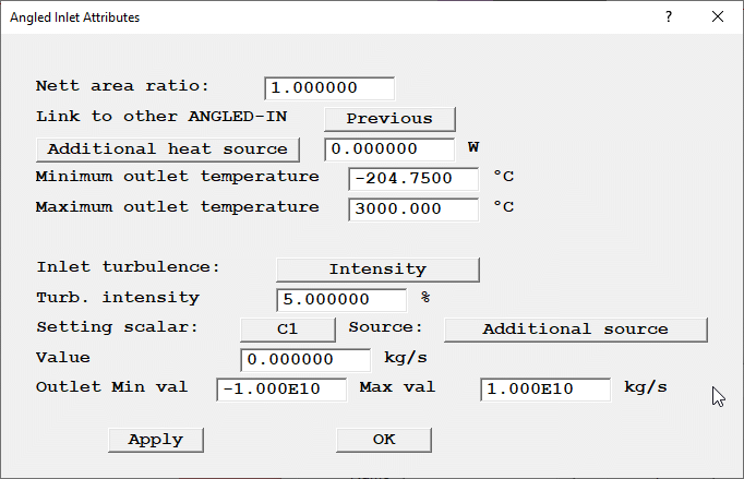 linked angled-ins dialog